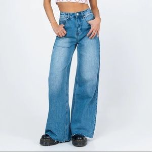 Princess Polly Mora Wide Leg Jeans